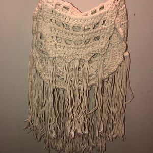 Beautiful White Crossbody Bag